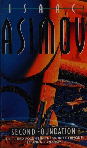 Second Foundation by Isaac Asimov book cover